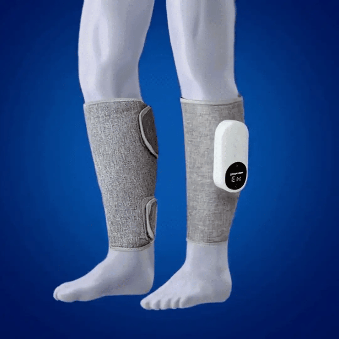 CuraFlow Massageur de Jambes 3-en-1 pour Gonflement et Circulation à Domicile | Lersk