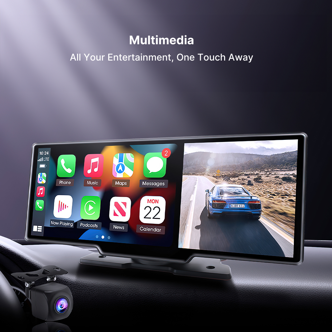 Orion | 10,26" Kabelloses CarPlay- & Android Auto-Display | Lersk