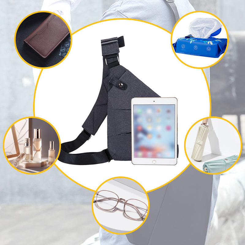 NovaGuard Shield Sling Bag For Travel And Everyday Use With Secure Compartments | Lersk