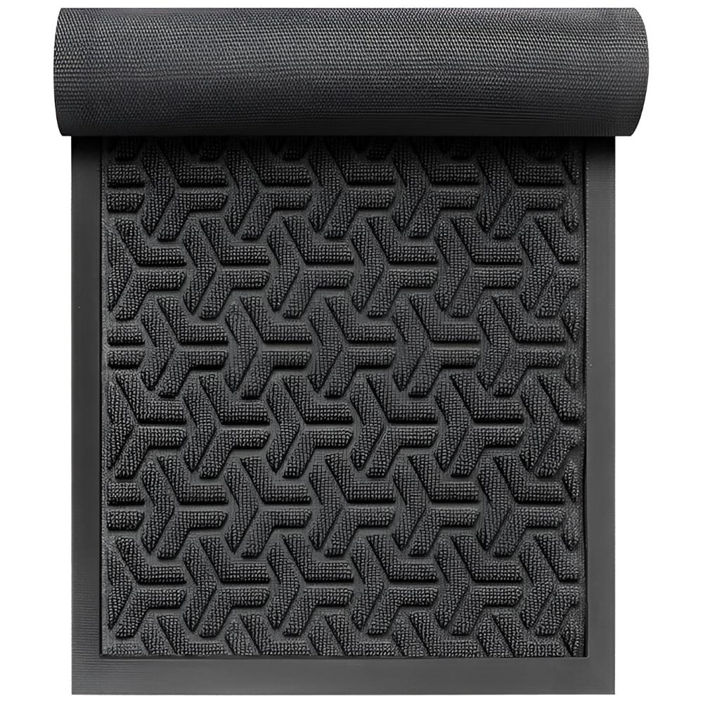 Geometric Entryway Mat Durable Door Mat for High Traffic Entrances | Lersk