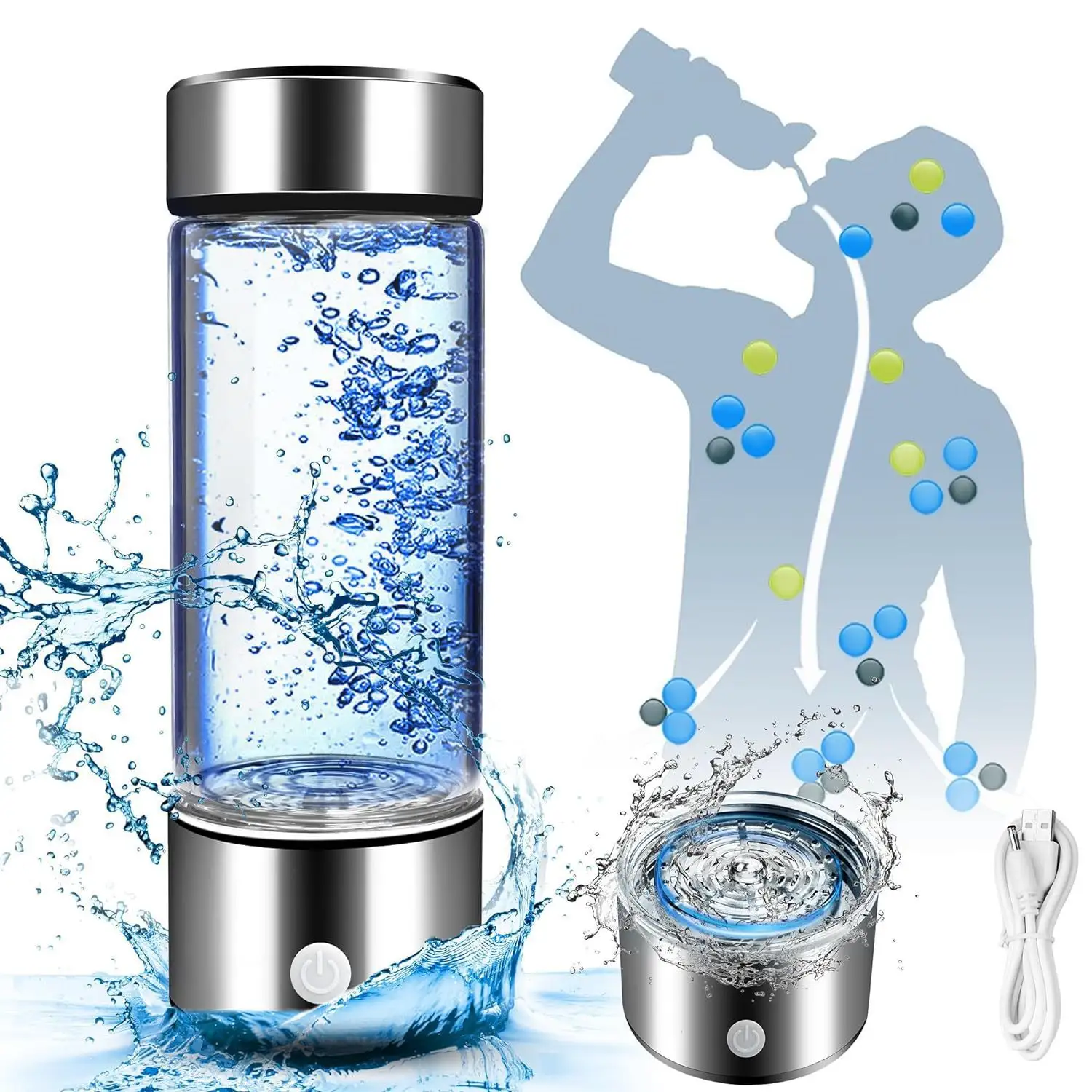 HydraVive Hydrogen Water Bottle For Daily Health Boost | Lersk