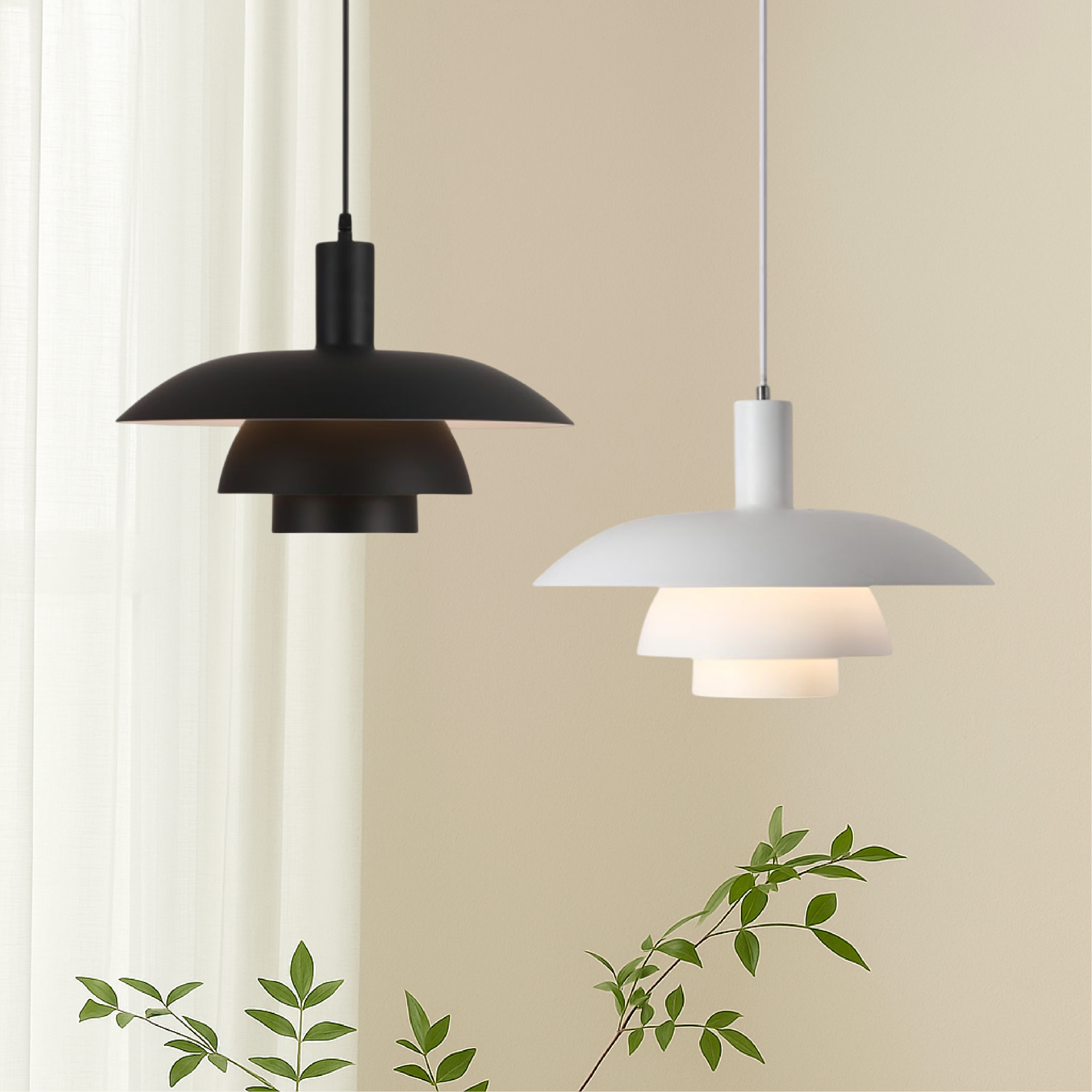 Nordela Danish LED Pendant Light Dimmable For Dining Room | Lersk