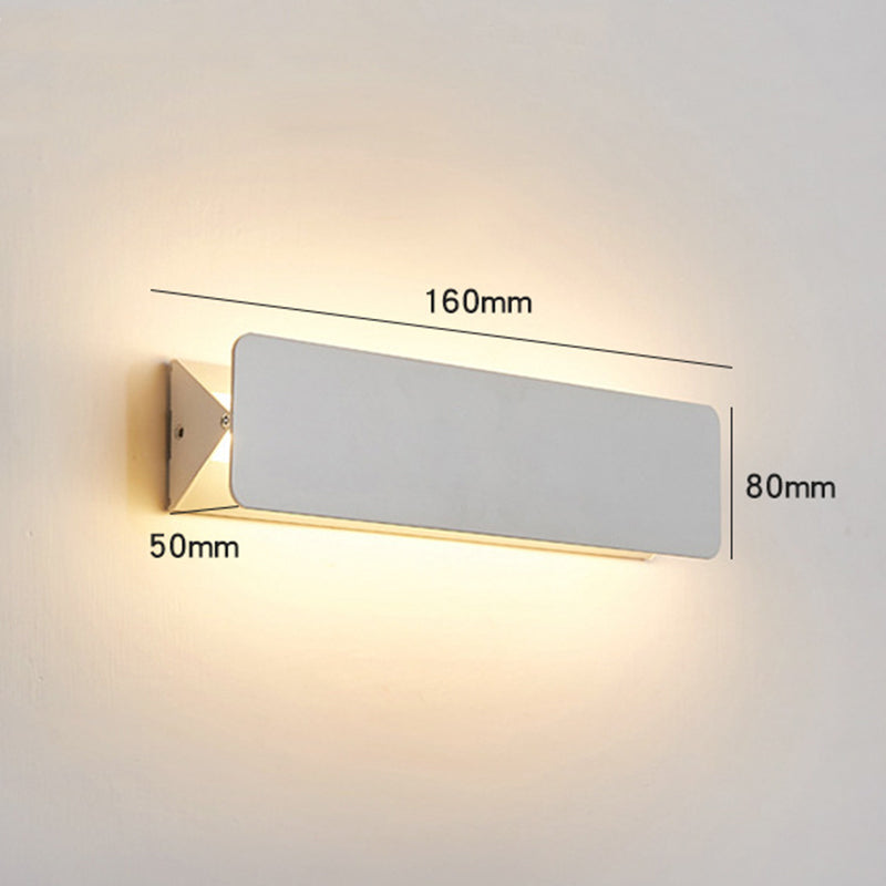 NovaLume LED Metal Indoor Wall Lamp Rotatable White | Lersk