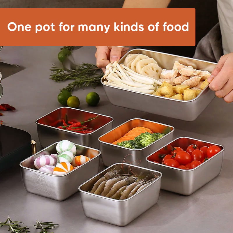 Stainless Steel Food Storage Container | Lersk
