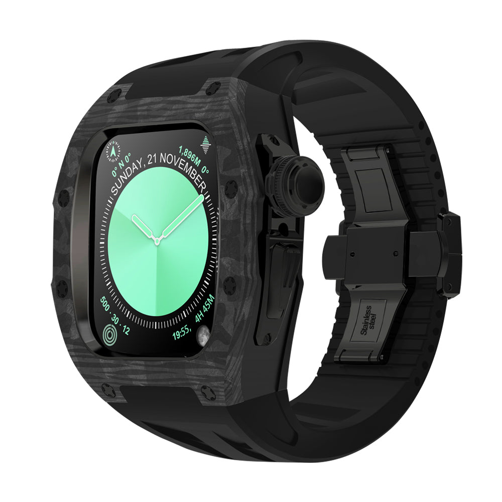 Zestaw do modernizacji NovaCarb S10 Titanium Apple Watch z włókna węglowego | Lersk