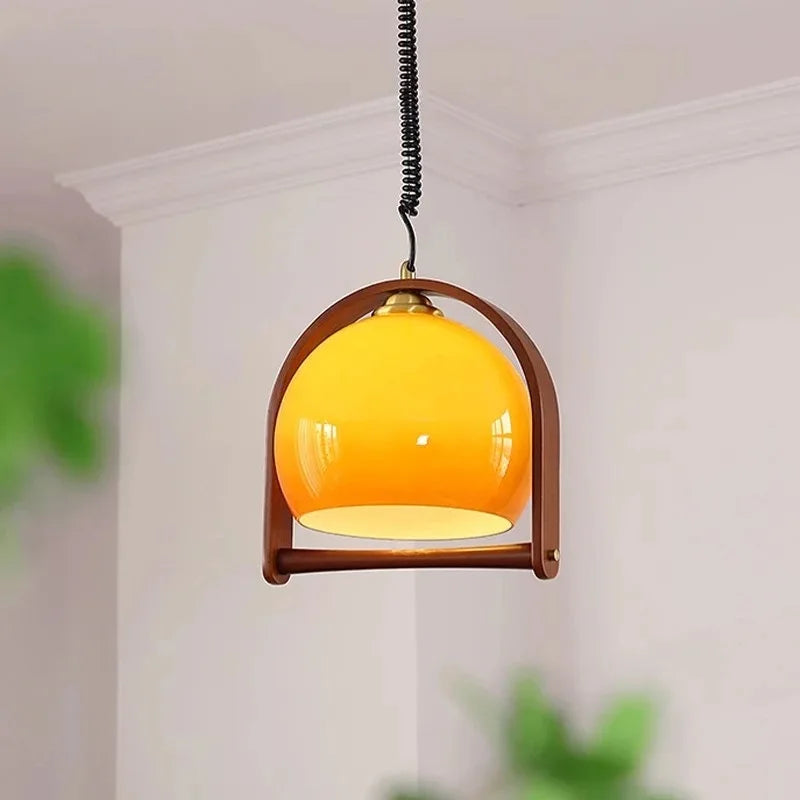 Závěsná lampa Linara Timber | Lustry do jídelny a nad kuchyňské ostrůvky | Lersk