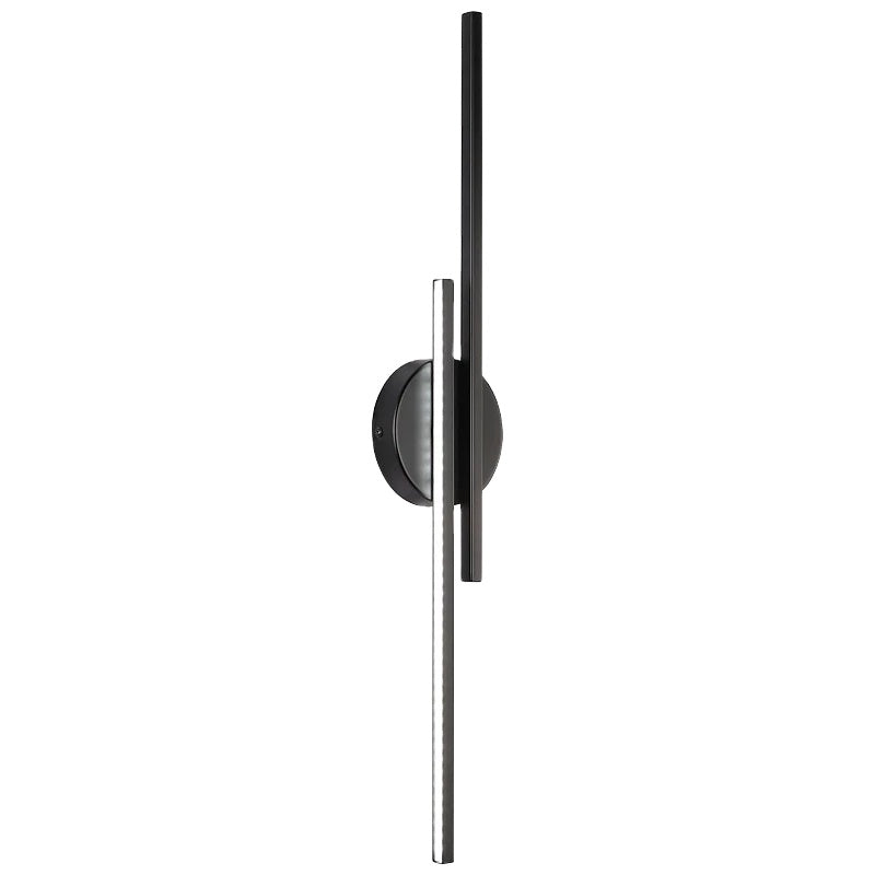 Lampada da parete moderna LED compatta AureoWave per ambienti living | Lersk