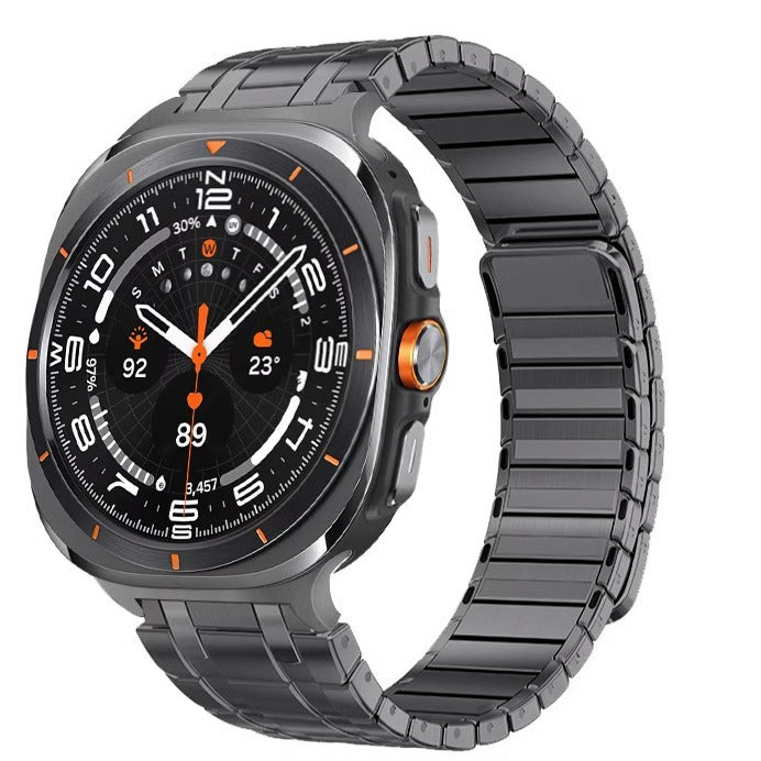 Vellaro matowa magnetyczna bransoleta ze stali nierdzewnej do Samsung Watch 7 Ultra | Lersk
