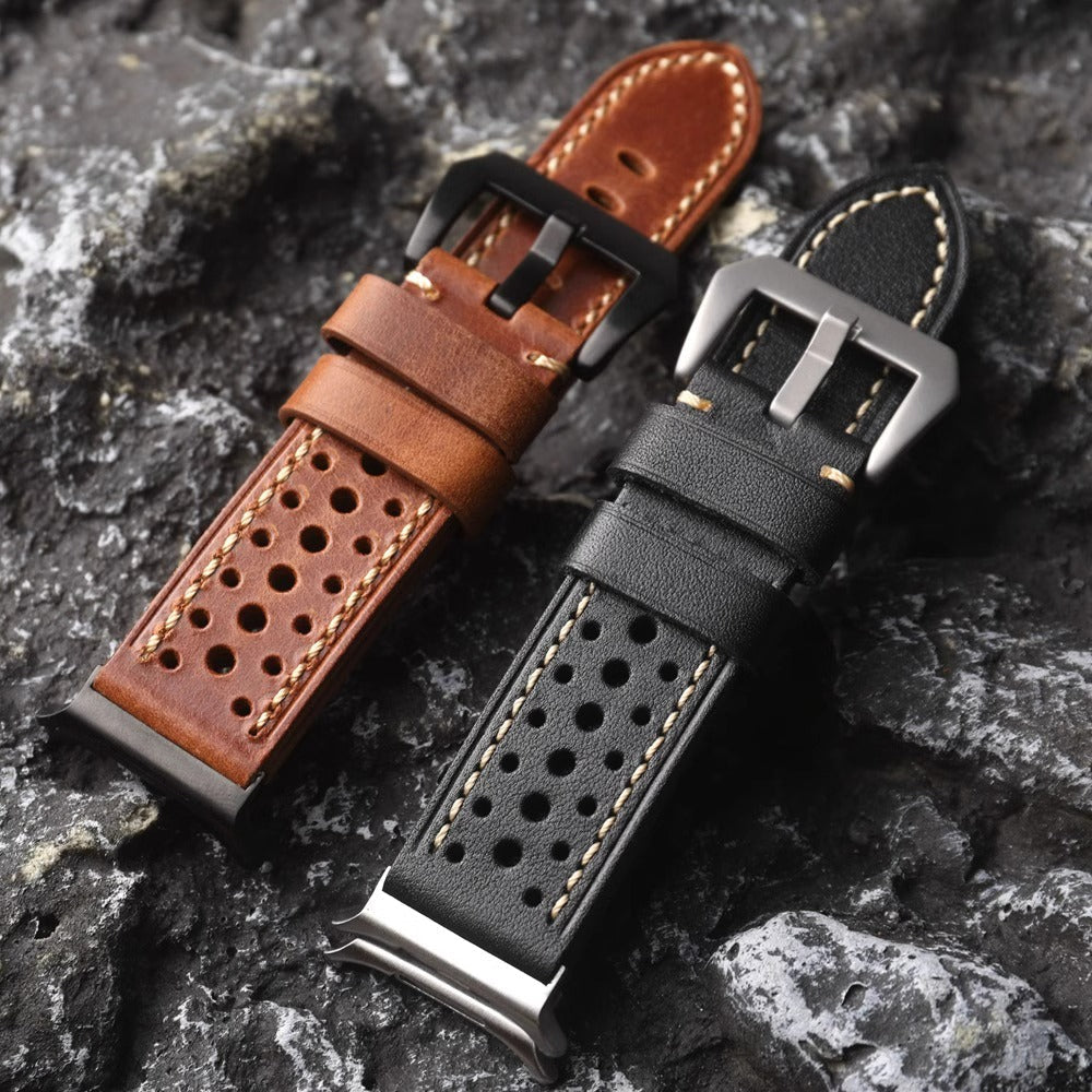 Aldera | Vintage Racing-Stil Urrem til Samsung Watch Ultra