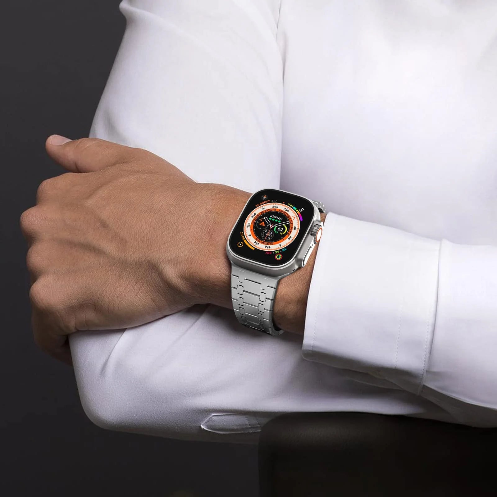 Cinturino Alden Double Chain Refit in Acciaio Inossidabile | Lersk
