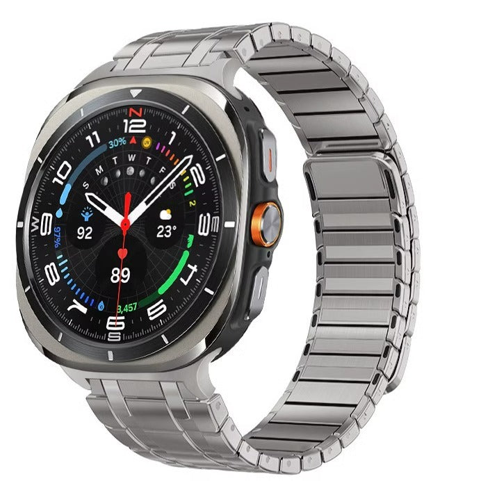 Vellaro matowa magnetyczna bransoleta ze stali nierdzewnej do Samsung Watch 7 Ultra | Lersk