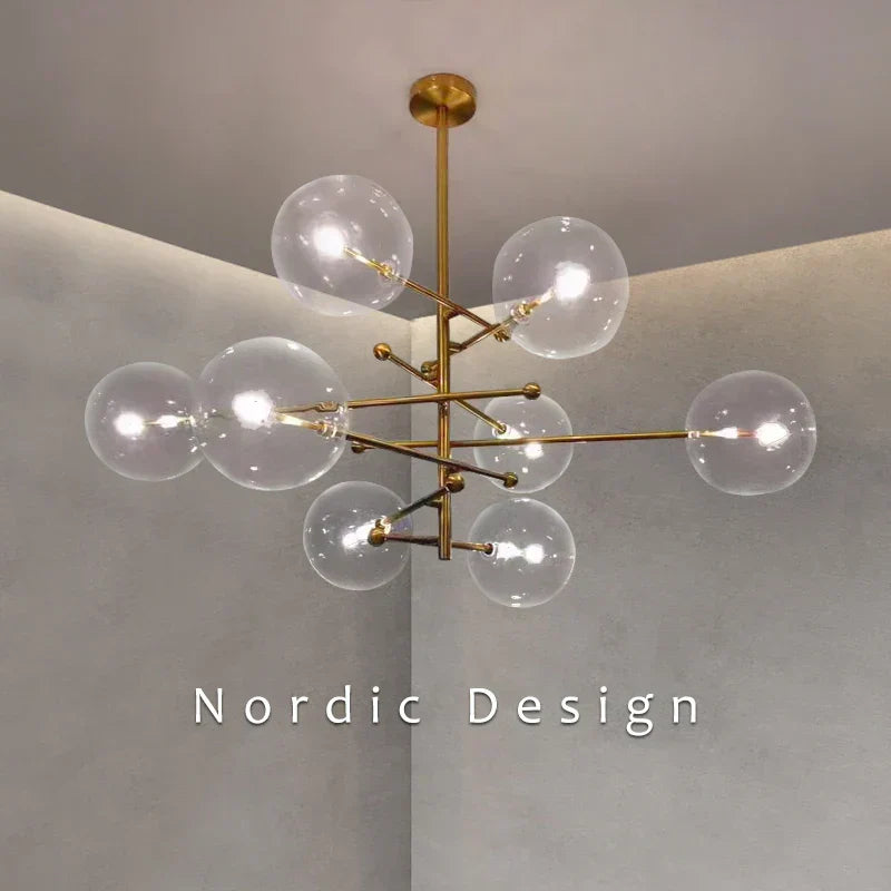 Sorren | Glass Chandelier | Lersk