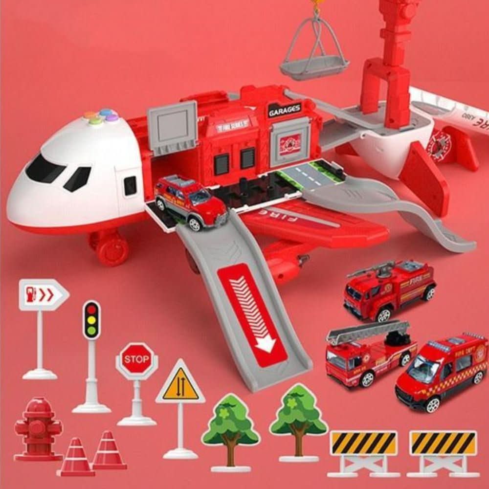 SkyRider Adventure Airplane Playset And Vehicle Set For Creative Kids Collection | Lersk