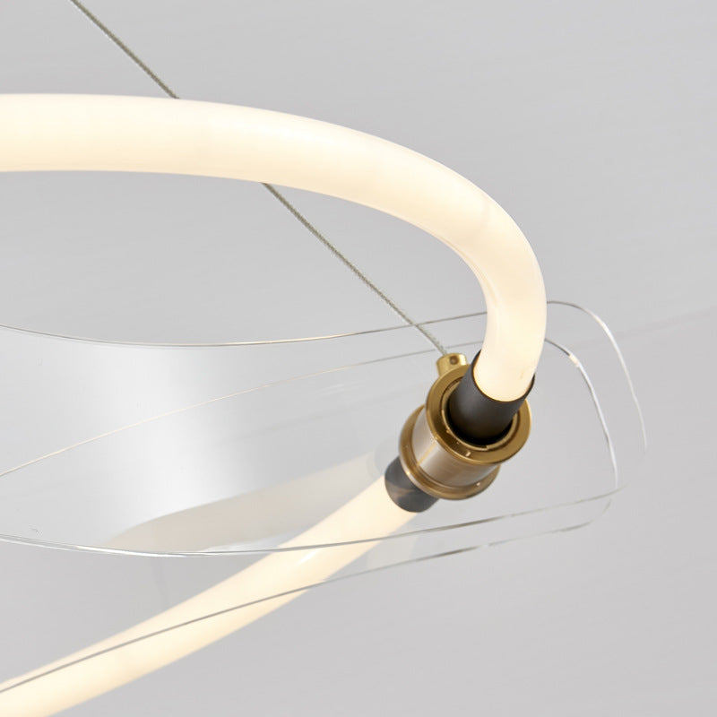 Ambient Lighting With Acrylic Chandelier For Modern Spaces | Lersk