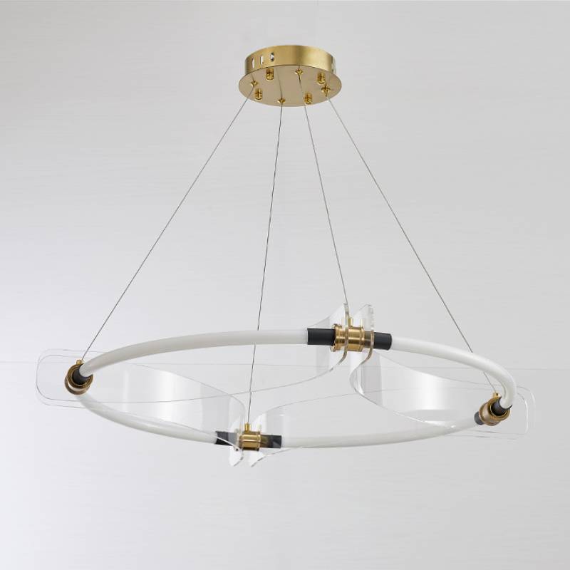 Ambient Lighting With Acrylic Chandelier For Modern Spaces | Lersk