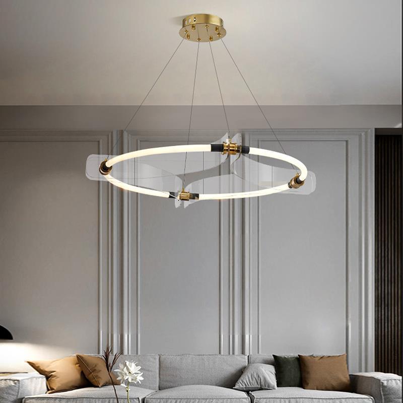 Ambient Lighting With Acrylic Chandelier For Modern Spaces | Lersk