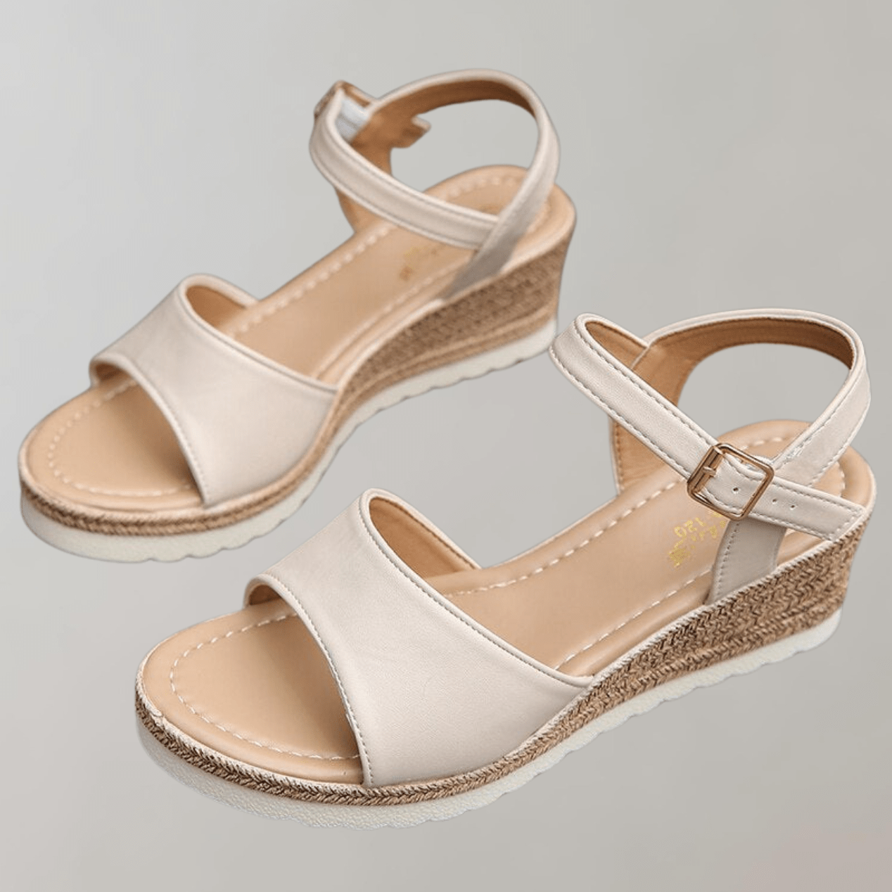 Sandalias ortopédicas de cuña para mujer con correa ajustable, ajuste cómodo | Lersk