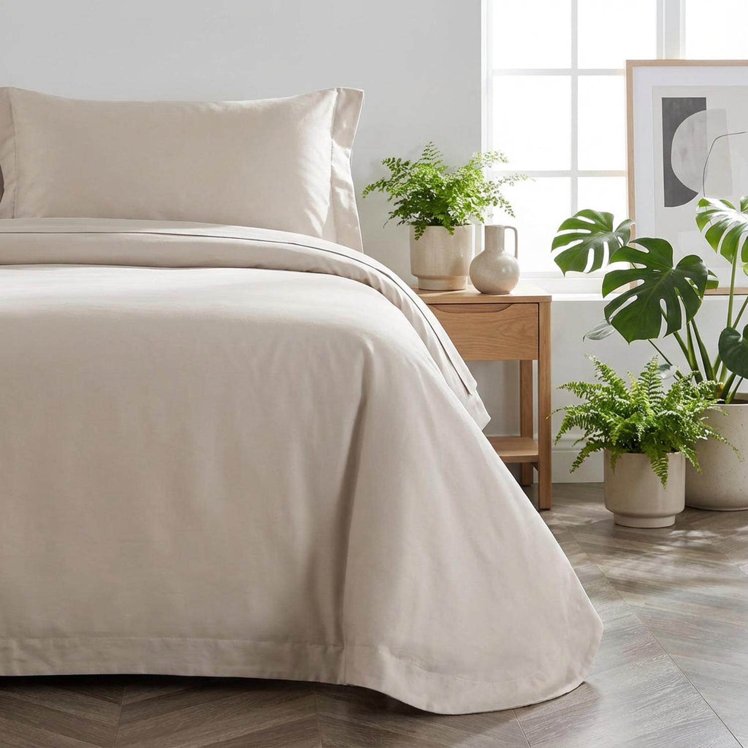 Set de lenjerie de pat Aurelia cu design elegant brodat | Lersk