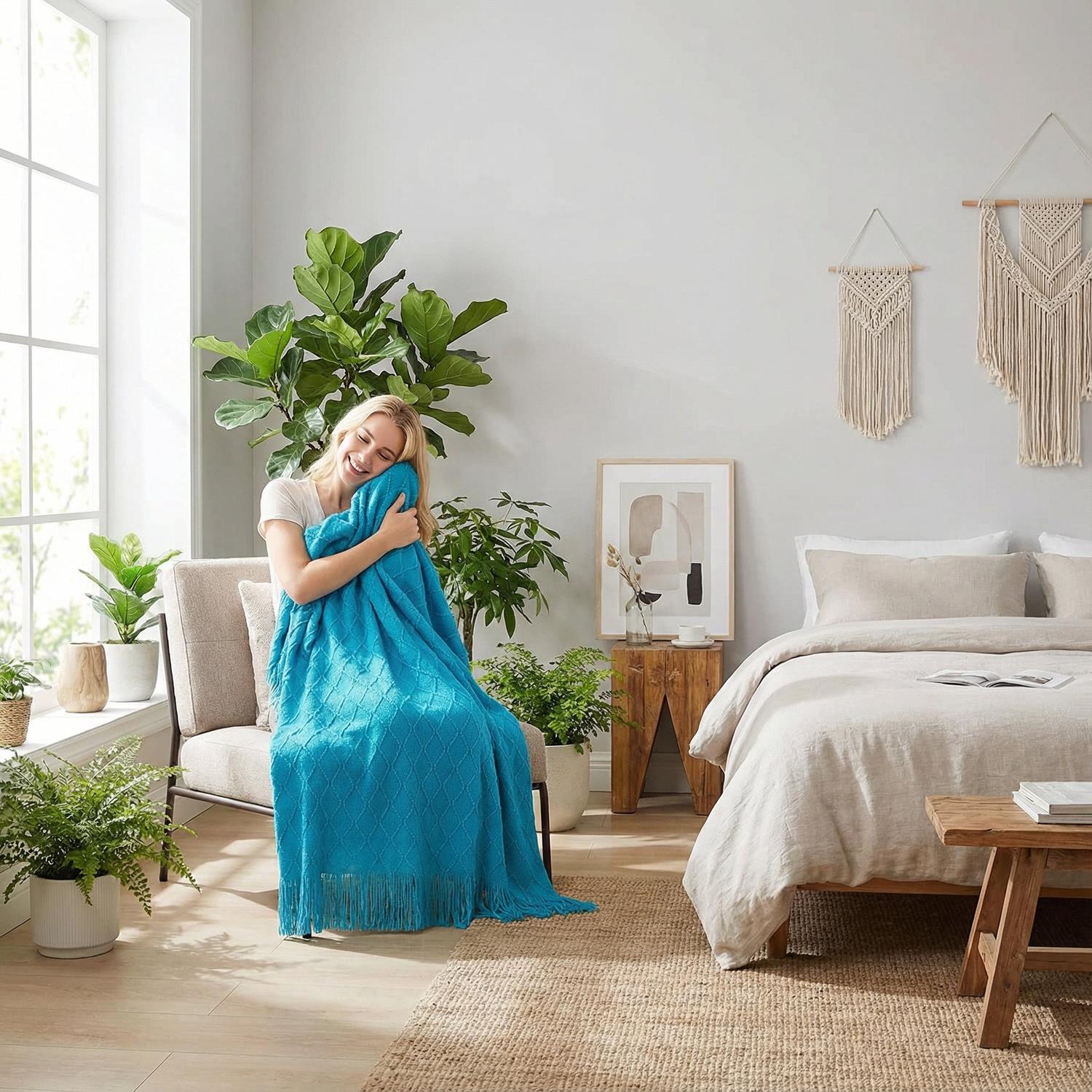 Aesthetic Throw Blanket For Soft Comfort And Home Decor | Lersk