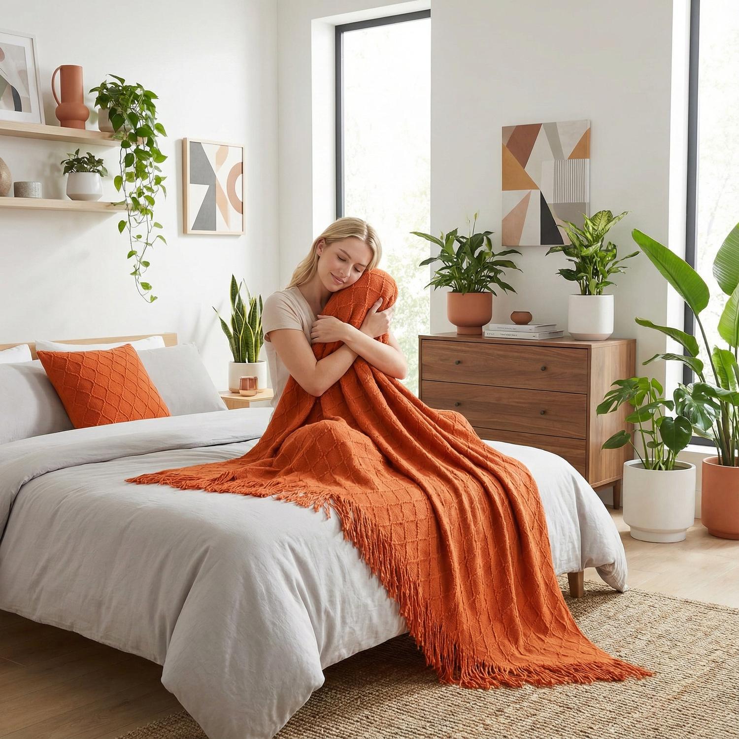 Aesthetic Throw Blanket For Soft Comfort And Home Decor | Lersk
