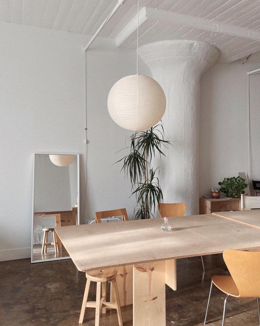 Akari A Series Pendant Light Elegant Japanese Craftsmanship For Modern Homes | Lersk