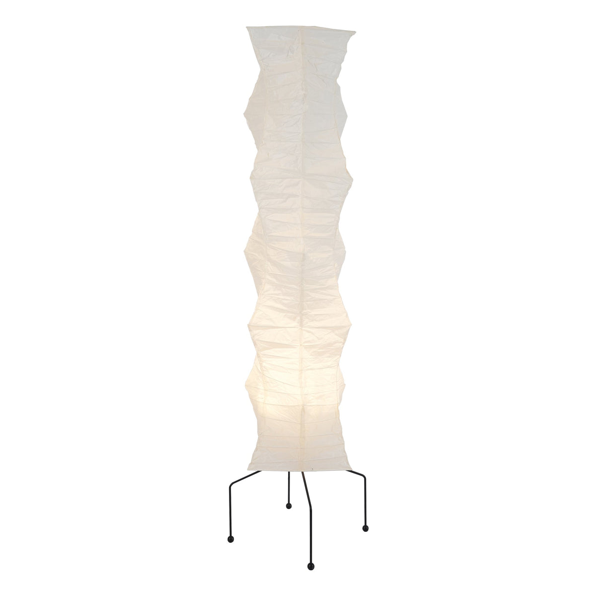 Kaze Rice Paper Floor Lamp - Japanese-Inspired Ambient Glow