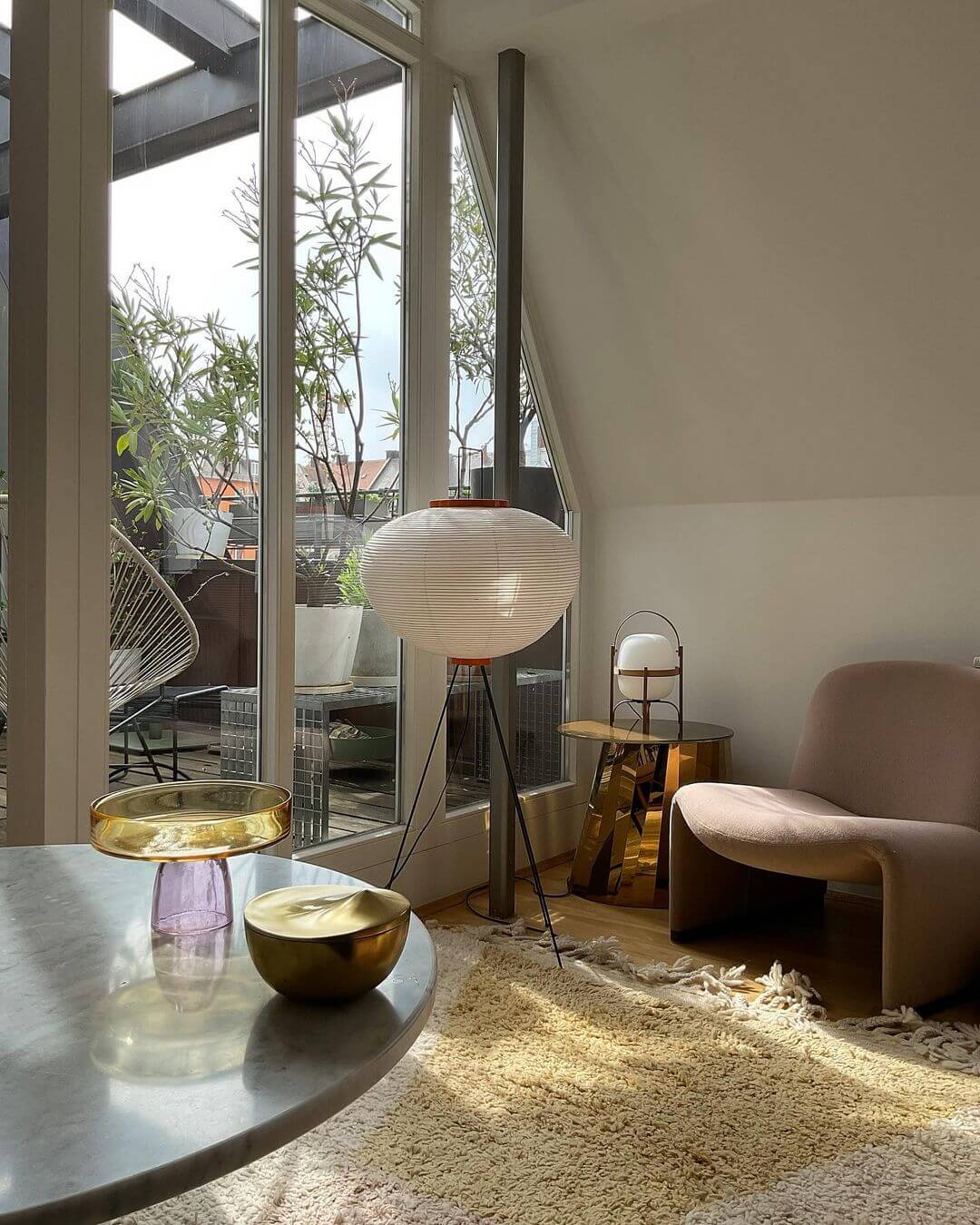 Kaze Rice Paper Floor Lamp - Japanese-Inspired Ambient Glow | Lersk