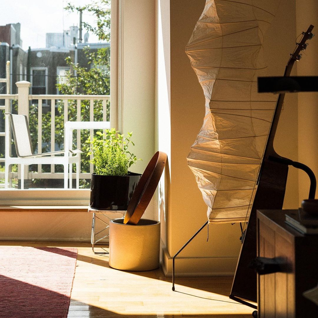 Kaze Rice Paper Floor Lamp - Japanese-Inspired Ambient Glow | Lersk