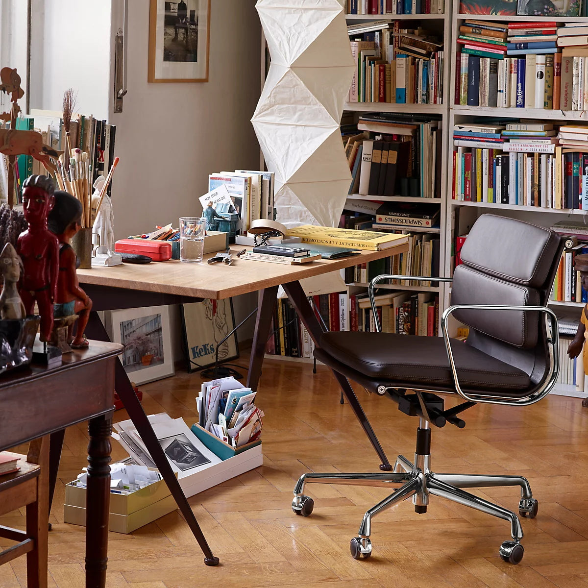 Kaze Rice Paper Floor Lamp - Japanese-Inspired Ambient Glow | Lersk
