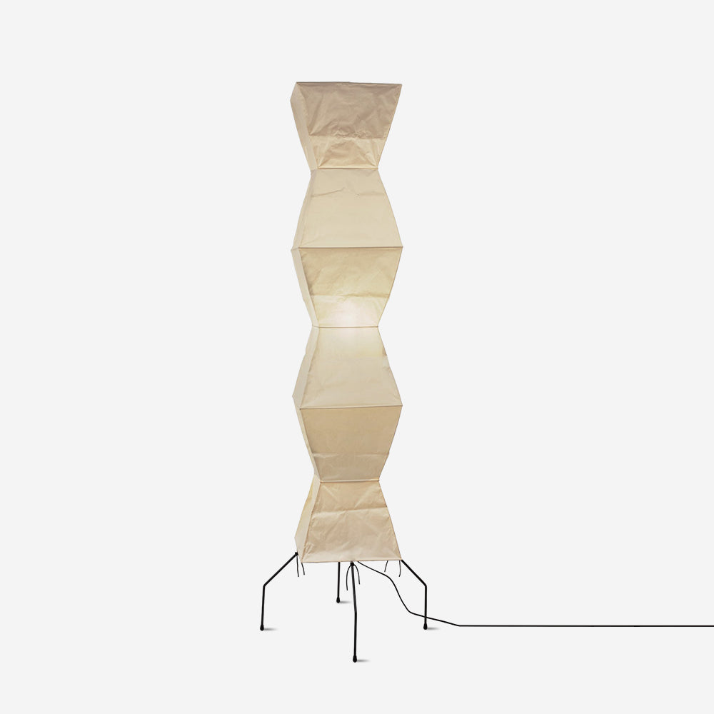 Kaze Rice Paper Floor Lamp - Japanese-Inspired Ambient Glow | Lersk