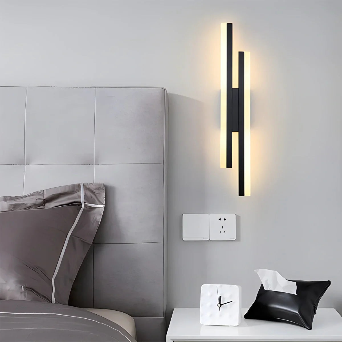 Lámpara de Pared Minimalista en Forma de H Antier Alana | Lersk