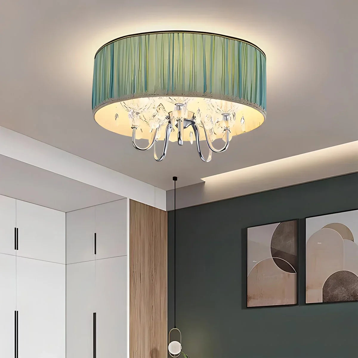 Alloy Luxury Crystal  Pendant Light for Living Room | Lersk