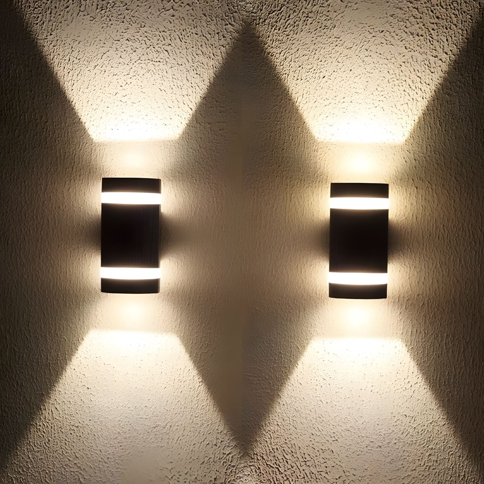 LuminaForge Modern Waterproof Outdoor Wall Sconce With LED Lighting | Lersk