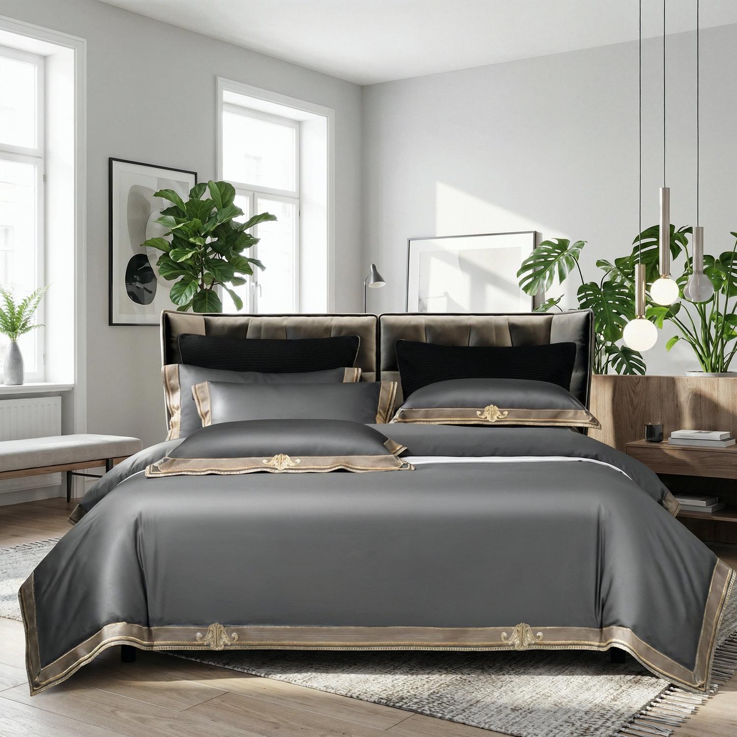 Aurelia Elegant Cotton Bedding Set For Modern Bedrooms | Lersk