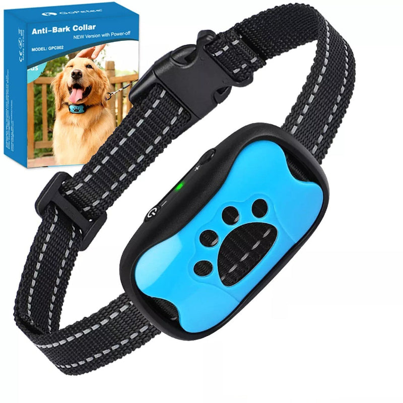 Collier anti-aboiement à ondes sonores CanineCalm sans choc | Lersk