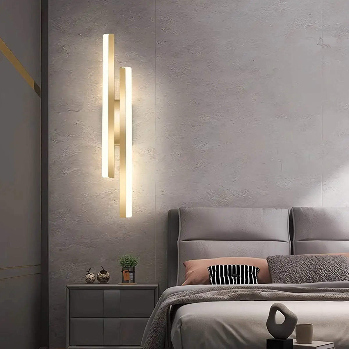 Lámpara de Pared Minimalista en Forma de H Antier Alana | Lersk