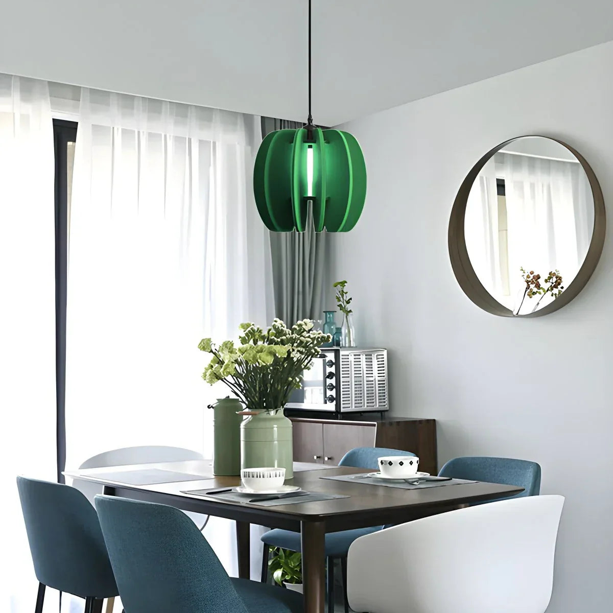 Circular Arc Piece Acoustic Pendant Light | Lersk