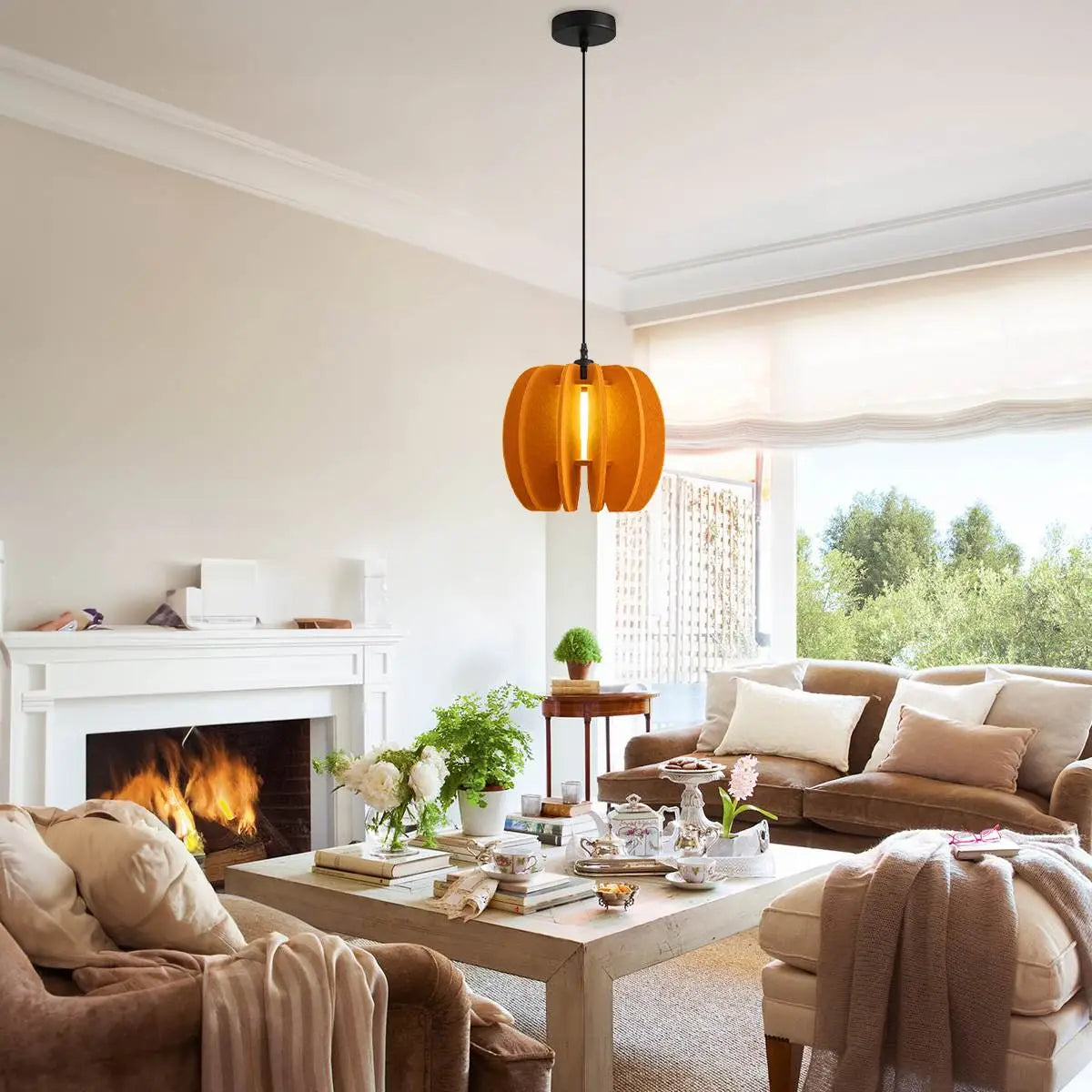 Circular Arc Piece Acoustic Pendant Light | Lersk