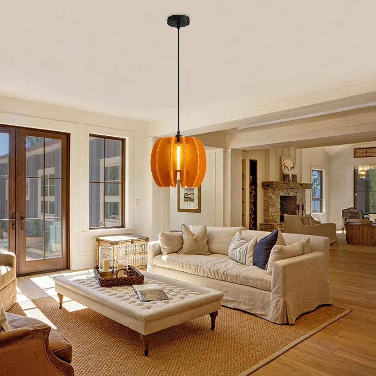 Circular Arc Piece Acoustic Pendant Light | Lersk