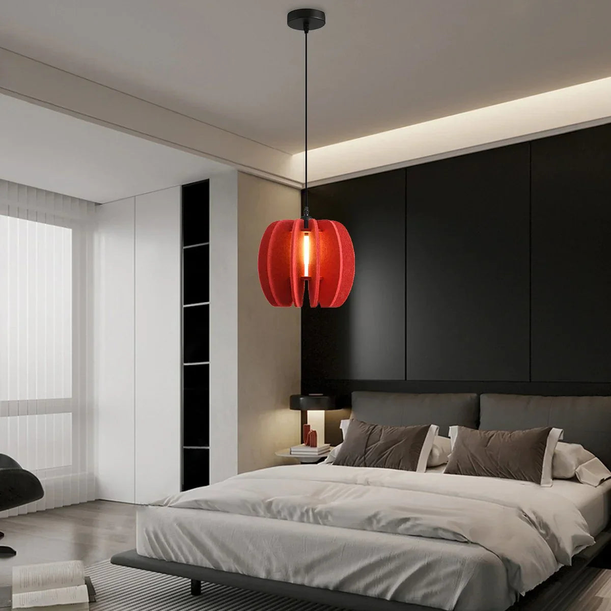 Circular Arc Piece Acoustic Pendant Light | Lersk