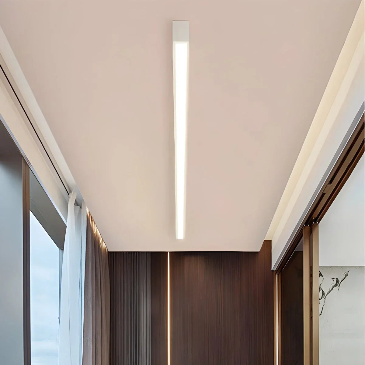Luz de techo lineal larga regulable | Lersk