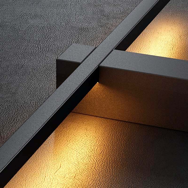 Aplique de pared lineal largo para exteriores | Lersk