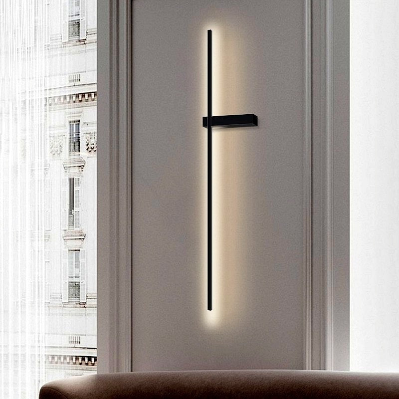 Aplique de pared lineal largo para exteriores | Lersk