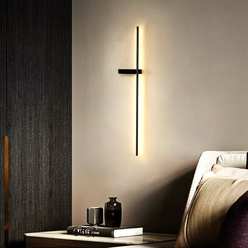 Aplique de pared lineal largo para exteriores | Lersk