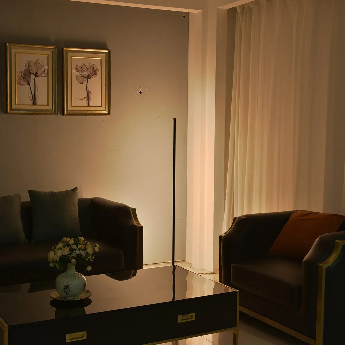 Lámpara de Piso Impermeable para Exterior Lineal | Lersk
