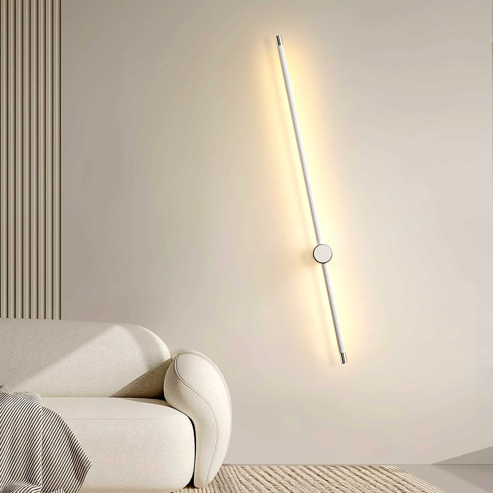 Lámpara de pared con columna romana larga para dormitorio | Lersk