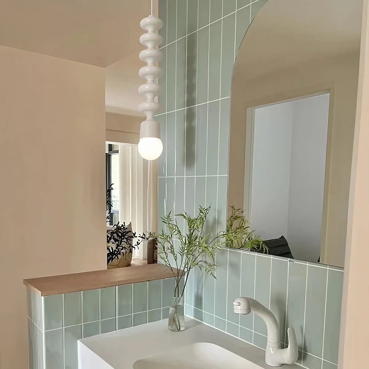 Bauhaus Bead Bedside Pendant Light | Lersk