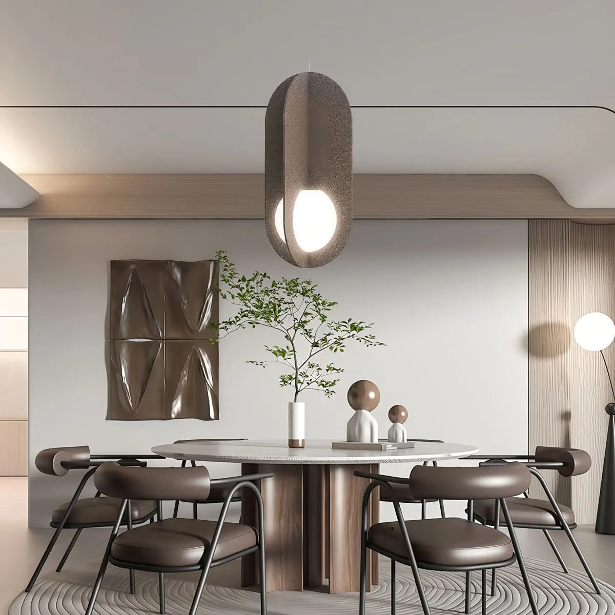 Carambola Acoustic Pendant Light for Dining Area | Lersk