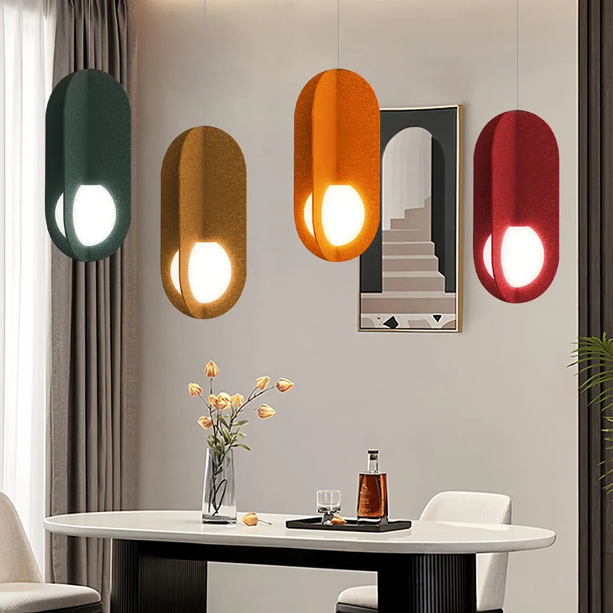 Carambola Acoustic Pendant Light for Dining Area | Lersk