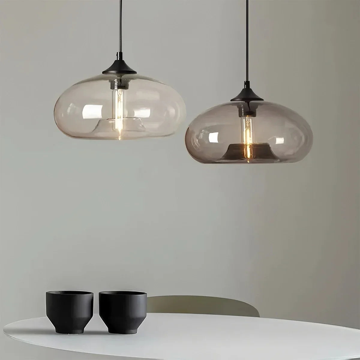 Colorful Glass Pendant Light for Dining Area | Lersk